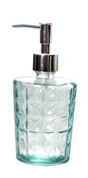 Recycled Glass Soap Dispenser| 400ml By The Recycled Glassware Co
