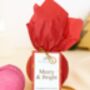 Merry And Bright Cranberry Christmas Bath Bomb Gift, thumbnail 2 of 5