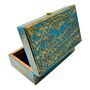 Blue Tree Of Life Engraved Wooden Keepsake Box, thumbnail 6 of 12