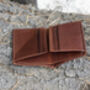 Personalised Leather Bifold Wallet Rfid Safe, thumbnail 4 of 7
