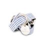 The Chichester Blue And White Striped Dog Collar, thumbnail 7 of 7