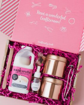 The Rose Gold Scented Candles Craft Kit, 3 of 7