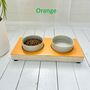 Dog / Cat Wooden Feeding Station With Ceramic Bowls, thumbnail 9 of 12
