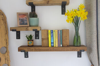 Solid Oak Personalised Bookend, 8 of 12