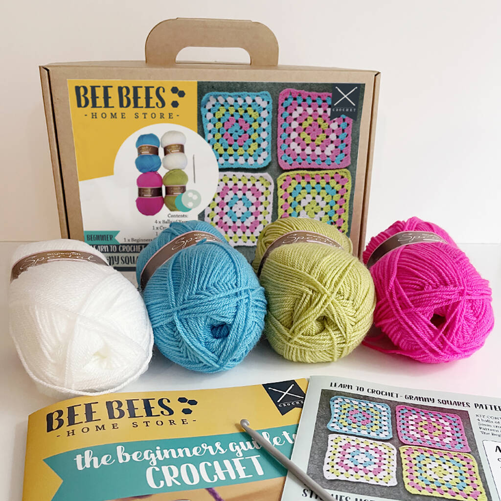Beebees Homestore Diy Beginners Crochet Kit, 1 of 3