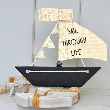 Personalised Father's Day Sail Boat Card, 5 of 11