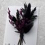 Gothic Dried Flower Bridesmaid/Maid Of Honour Proposal Gift Card, thumbnail 4 of 6