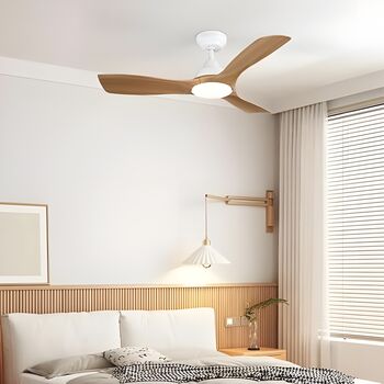 Contemporary Ceiling Fan And Light, 4 of 7