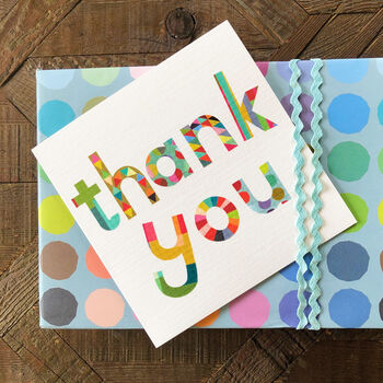 Glossy Thank You Card, 5 of 5