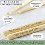 Personalised Maple Wood Pair Of Drum Sticks, thumbnail 3 of 6