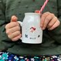 Bone China Retro Santa Hot Chocolate Mug, thumbnail 2 of 5