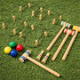 Mini Croquet Set | Travel | Holiday | Picnic, thumbnail 1 of 10