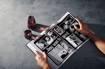 George Best Personalised UK Sports Gift Newspaper Book, 6 of 11