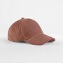 Organic Corduroy Baseball Cap – Unisex Sustainable Hat, thumbnail 4 of 10