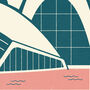 Personalised Valencia Marathon Print, Unframed, thumbnail 3 of 4