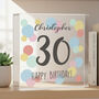 Birthday Confetti Personalised Crystal Token, thumbnail 1 of 6