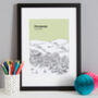 Personalised Stromness Print, thumbnail 9 of 10