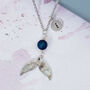 Personalised Mermaid Tail Charm Necklace, thumbnail 1 of 5