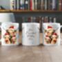 Personalised Highland Cow Family In Christmas Jumpers Mug, thumbnail 2 of 2
