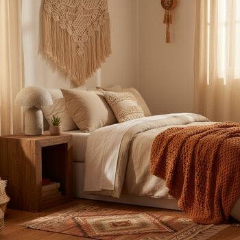 Elara Lamp Papier Mâché And Iron In Natural Grey Or White, 3 of 10