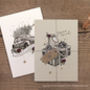 Pack Of Luxury Traditional Christmas Cards, thumbnail 1 of 3
