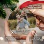 First Christmas Together Photo Ornament 2025 Couple, thumbnail 3 of 8