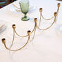 Wave Candle Holder Centrepiece, thumbnail 4 of 5