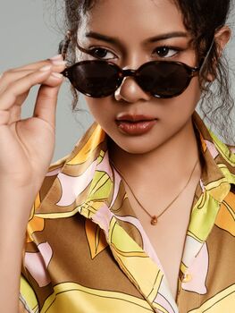 Stainless Steel Teardrop Pendant Necklace, 2 of 4