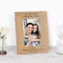 Personalised Our First Valentine's Day Picture Frame, thumbnail 2 of 2