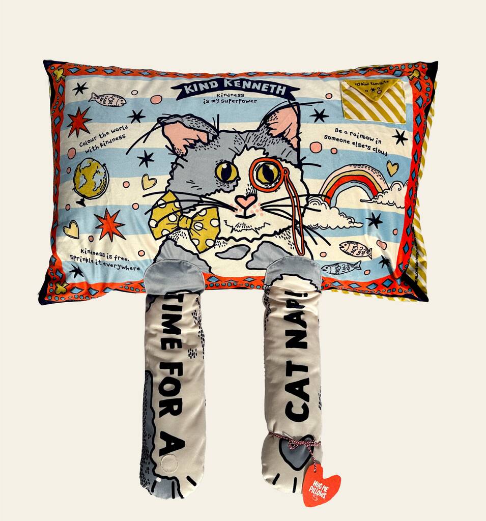 Kind Kenneth Mindful Pillowcase With Cuddle Arms And Pocket For The Tooth Fairy, 1 of 9