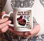 Vintage Design Funny Valentine's Day Mug, thumbnail 1 of 4