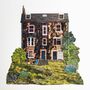 Personalised House Portrait Recycled Paper Artwork, thumbnail 7 of 10