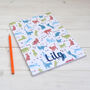 Personalised Cats Design Journal Drawing Book, thumbnail 2 of 3