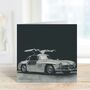 Luxury Mercedes Car Card And Envelope, thumbnail 2 of 3