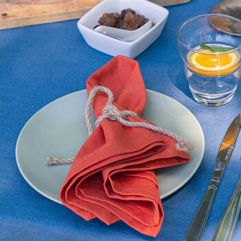 Two Linen Napkins, 2 of 7