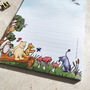 Winnie And Friends On A Log A5 Notepad, thumbnail 3 of 8