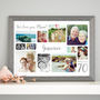 Personalised 70th Birthday Photo Collage, thumbnail 11 of 11