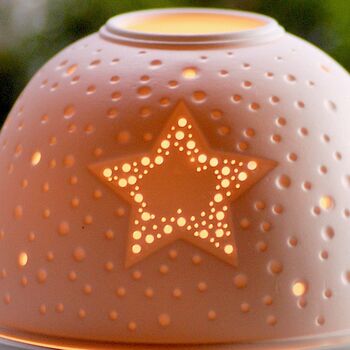 Star Design Domed Tealight Holder, 3 of 9