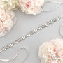 Floral Crystal Wedding Belt, thumbnail 3 of 9