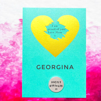 Pocket Token Keepsake With Personalised Message Scratch Card Gift, 6 of 11