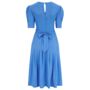 Daisy Dress In Palace Blue Vintage 1940s Style, thumbnail 2 of 3