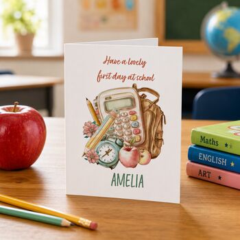 Personalised Back To School Card, 2 of 6