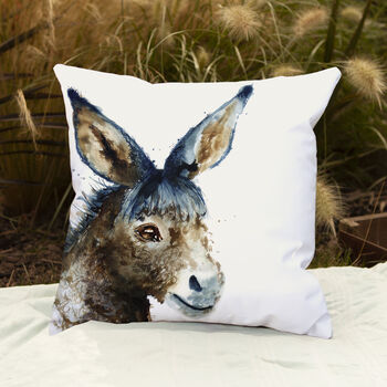 Inky Donkey Outdoor Cushion For Garden Furniture, 8 of 8
