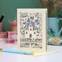 Personalised Lasercut Castle Birthday Card, thumbnail 12 of 12