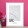 Personalised Map Of Your Favourite Place, thumbnail 2 of 3