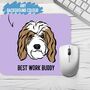 Bernedoodle Mouse Mat, thumbnail 2 of 4