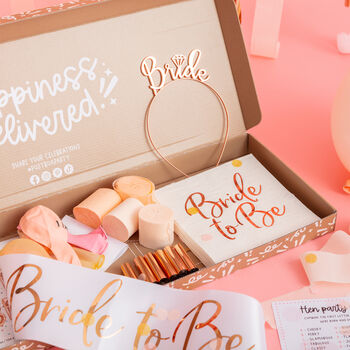 Rose Gold Hen Party In A Box, 3 of 8