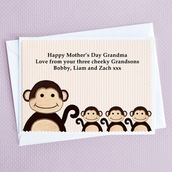Mother's Day Card From Children Or Grandchildren, 6 of 8