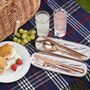 Stainless Steel Travel Cutlery Set With Free Engraving, thumbnail 2 of 12