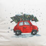 Driving Home For Christmas Car Cushion, thumbnail 4 of 4